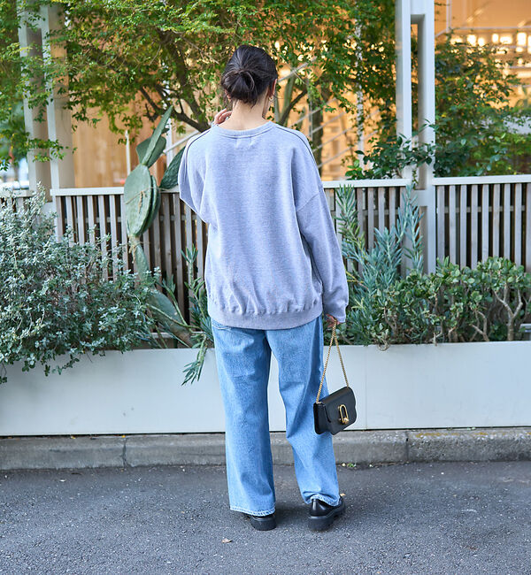 Rouge vif「オーバーサイズロゴスウェット」|スウェット・ジャージ|