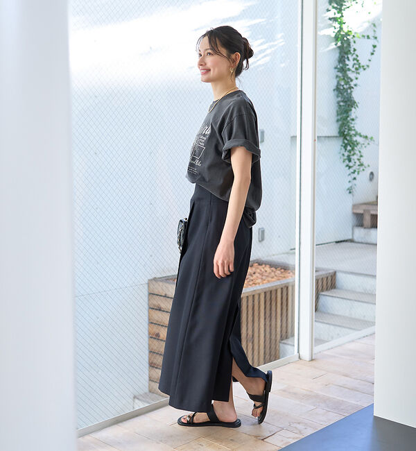 Rouge vif「【セットアップ対応】巻風ロングスカート」|スカート|