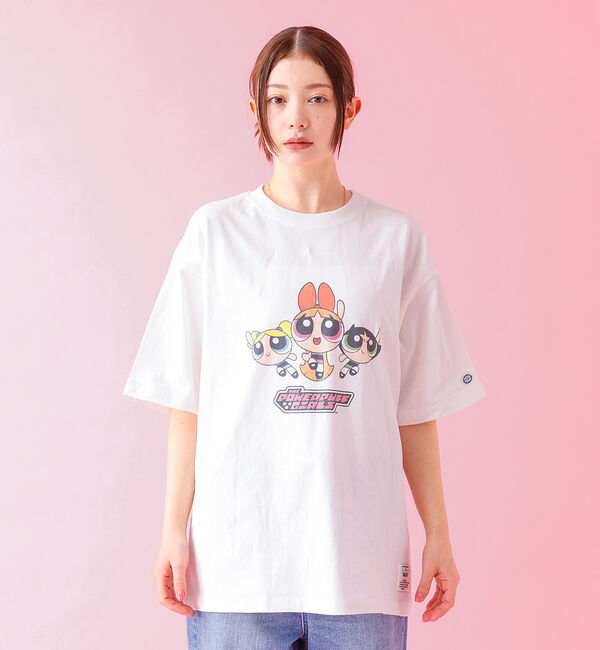 Rouge vif「【DISCUS/ディスカス】：DISCUS&times;WARNER T/パワーパフガールガ」|Tシャツ・カットソー|