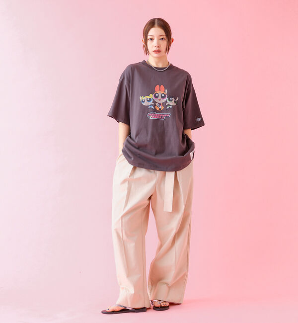 Rouge vif「【DISCUS/ディスカス】：DISCUS&times;WARNER T/パワーパフガールガ」|Tシャツ・カットソー|