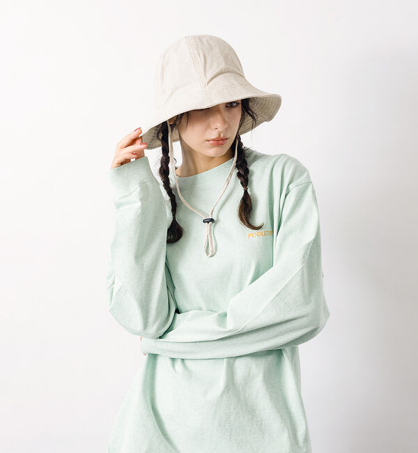 Rouge vif「【RUBEN / ルーベン】リネンチューリップハット / UV CUT / 接触」|その他|