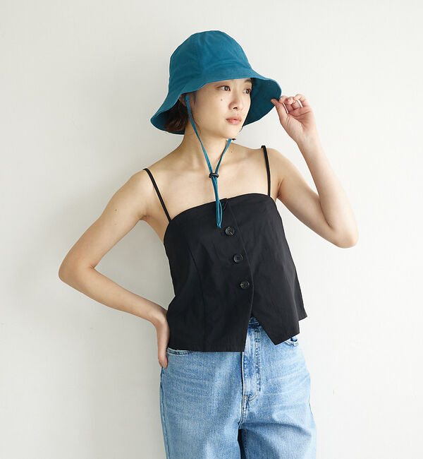Rouge vif「【RUBEN / ルーベン】リネンチューリップハット / UV CUT / 接触」|その他|