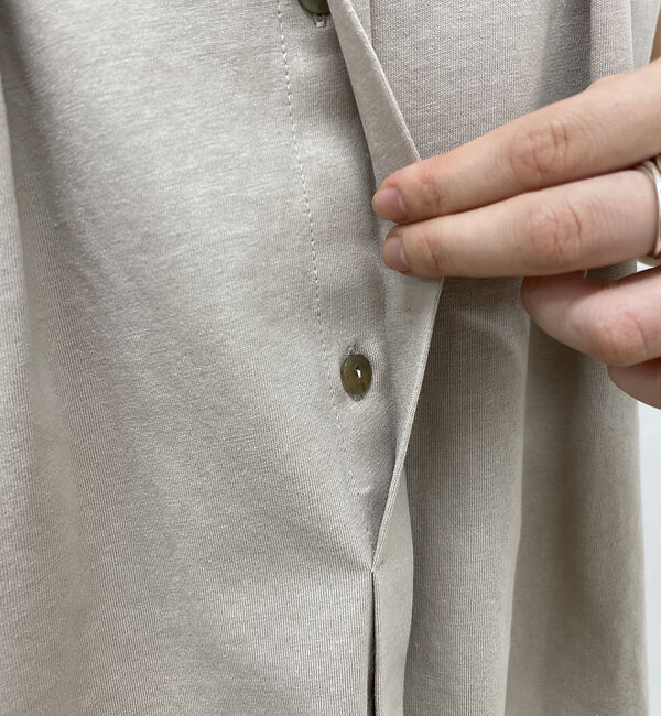 Rouge vif「タック入りノースリーブカットソーブラウス」|シャツ・ブラウス|