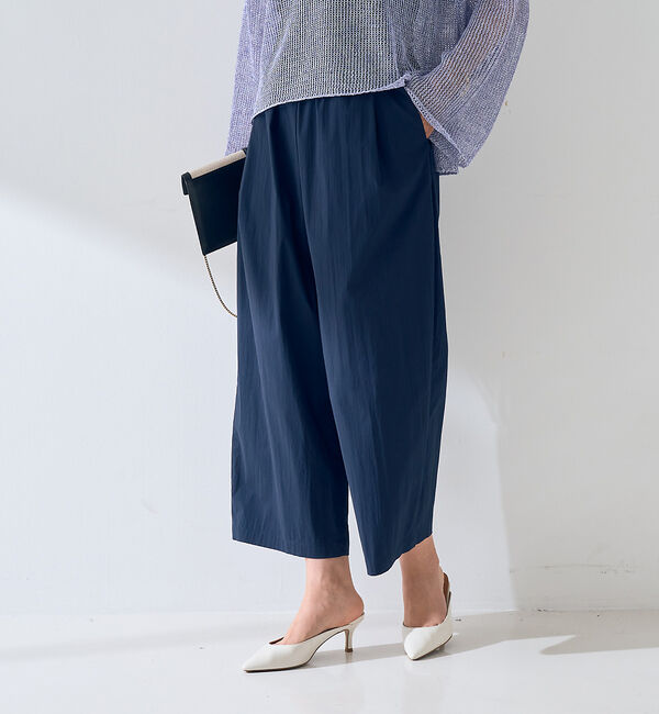 Rouge vif「【ロングセラー】イージー ワイドパンツ」|その他|ネイビー