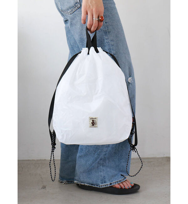 Rouge vif「【COBMASTER/コブマスター】ナップサック/81021900/ユニセックス」|ショルダー・メッセンジャー|ホワイト