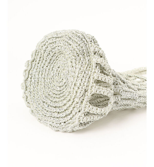 Rouge vif「【The Bagmati/ザ バグマティ】メタリックネットバッグ」|ショルダー・メッセンジャー|