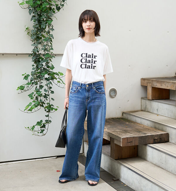 Rouge vif「シアーロゴTシャツ」|Tシャツ・カットソー|