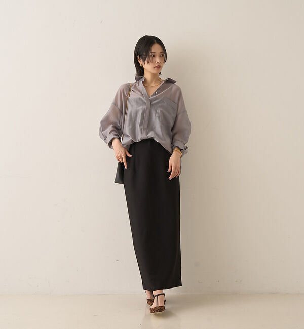 Rouge vif「【新色登場】バックツイストシャツ」|シャツ・ブラウス|