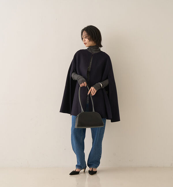 Rouge vif「パイピングロングハンドルボストンバッグ」|ボストンバッグ|