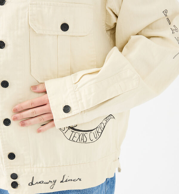 Rouge vif「【THRIFTY LOOK/スリフティルック】MEMORIAL M-43 JAC」|ブルゾン・スタジャン|