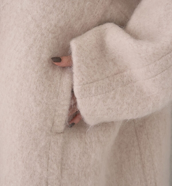 Rouge vif「シャギーピーコート」|ピーコート|