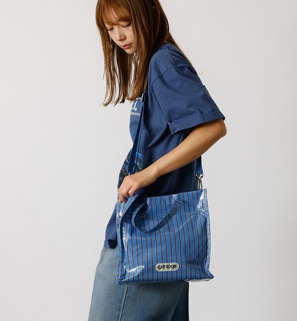 Rouge vif「【OUTDOOR PRODUCTS / アウトドアプロダクツ】Stripe2wa」|ショルダー・メッセンジャー|