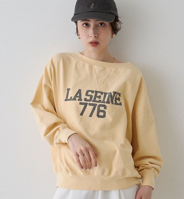 Rouge vif「【2026SS新作】【REMI RELIEF/レミレリーフ】別注ロゴスウェット」|スウェット・ジャージ|イエロー