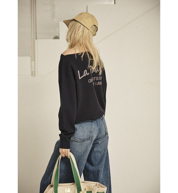 Rouge vif「ラパウザロゴニット」|ニット・セーター|