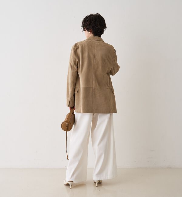 Rouge vif「ポリコットン撥水ワイドパンツ」|その他|