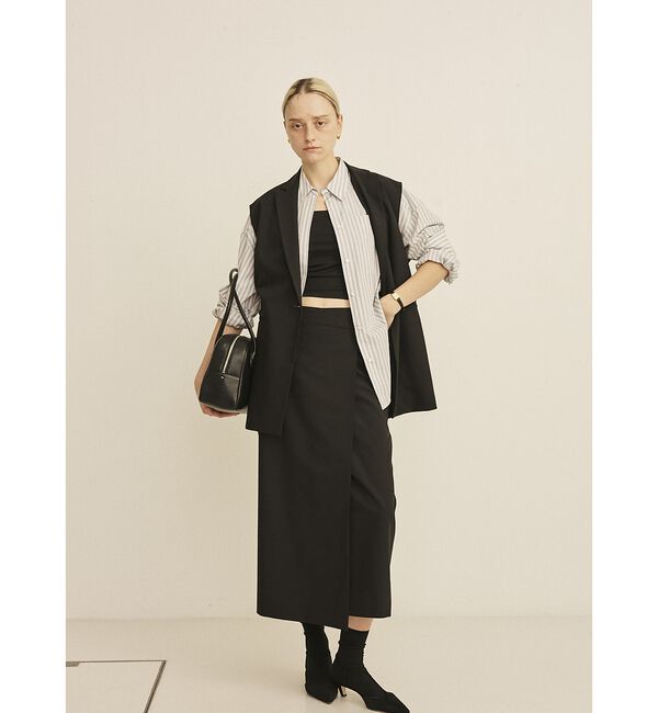 Rouge vif「【セットアップ対応】テーラーカラージレ」|ダウンベスト・ベスト|