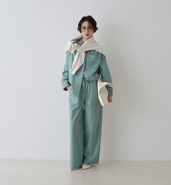 Rouge vif「【セットアップ対応】セミワイドドローパンツ」|その他|