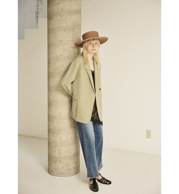 Rouge vif「デザインライトジャケット」|テーラードジャケット|