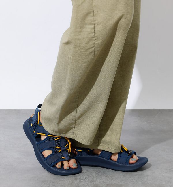 Rouge vif「【BUMPY / バンピー】 SPORTS RF0485/バンピースポーツサンダ」|サンダル|