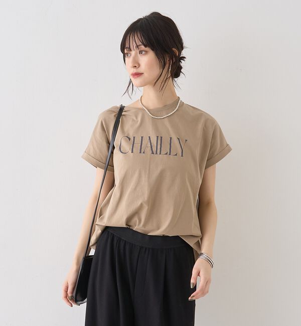 Rouge vif「【MICA＆DEAL/マイカ＆ディール】別注CHAILLY  TEE/ロゴTシャ」|Tシャツ・カットソー|