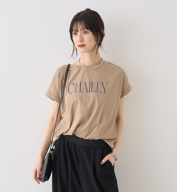 Rouge vif「【MICA＆DEAL/マイカ＆ディール】別注CHAILLY  TEE/ロゴTシャ」|Tシャツ・カットソー|