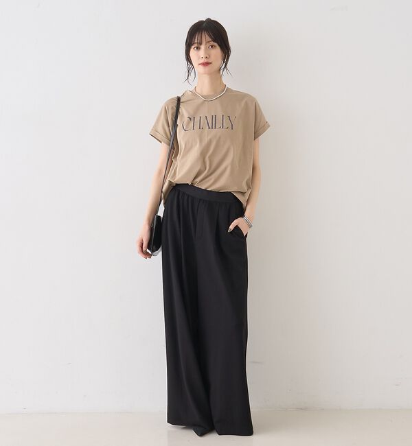 Rouge vif「【MICA＆DEAL/マイカ＆ディール】別注CHAILLY  TEE/ロゴTシャ」|Tシャツ・カットソー|