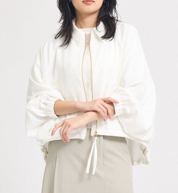 Rouge vif「【人気追加】コクーンブルゾン」|ブルゾン・スタジャン|