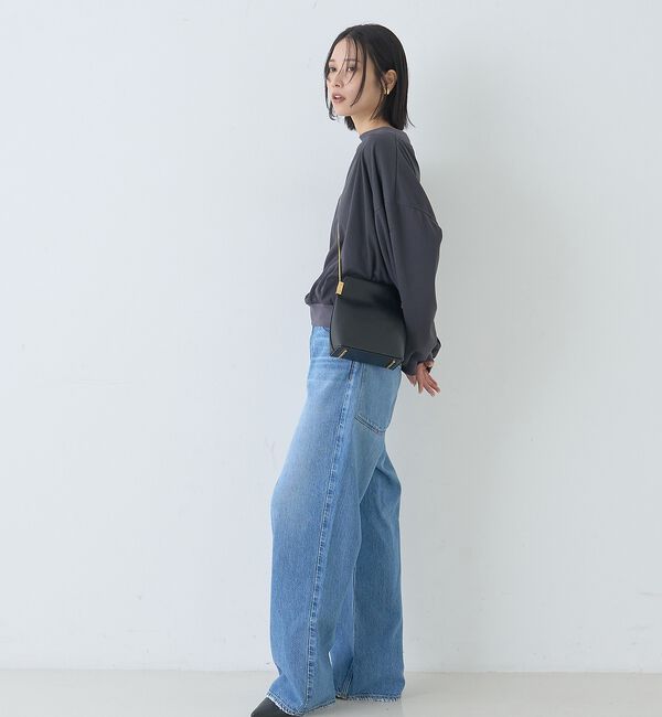 Rouge vif「ポリスパンパフスリーブイージーカットプルオーバー/吸水速乾」|Tシャツ・カットソー|