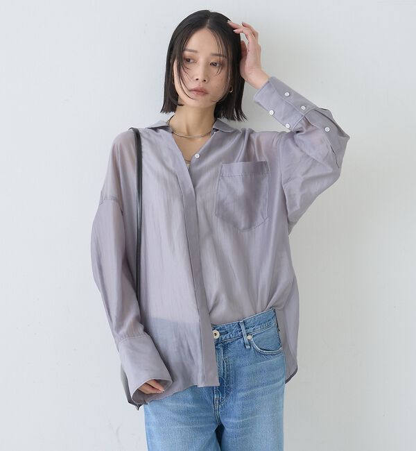 Rouge vif「【2026SS新作】【人気追加】バックツイストシャツ」|シャツ・ブラウス|