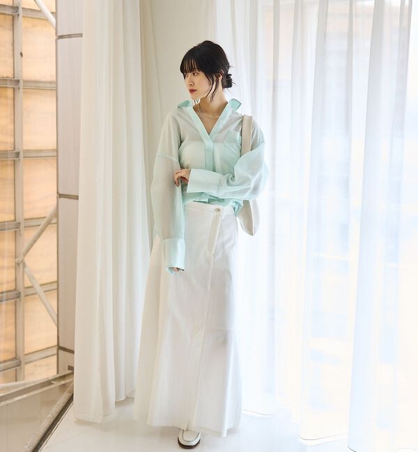 Rouge vif「【2026SS新作】【人気追加】バックツイストシャツ」|シャツ・ブラウス|