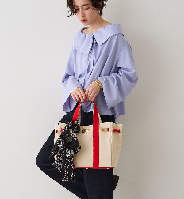 Rouge vif「【CHIMERE/シメール】キャンバスミニトート（小）」|トートバッグ|