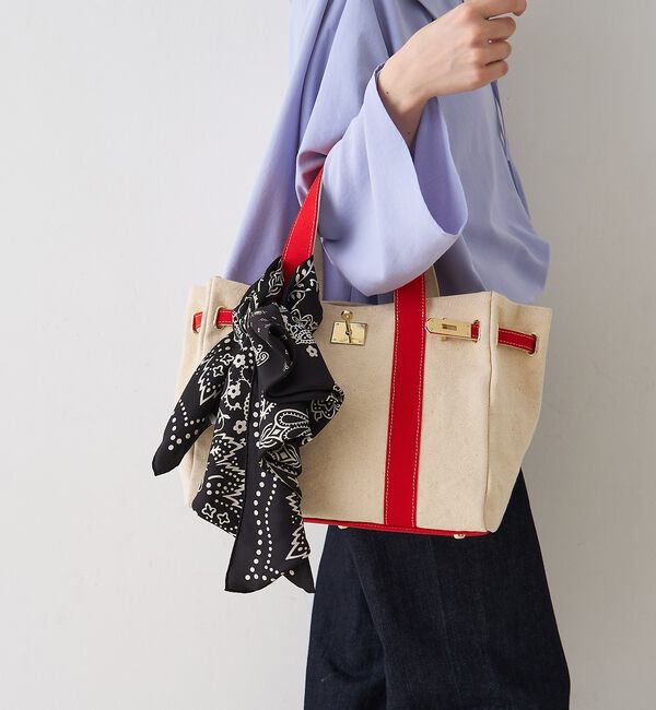 Rouge vif「【CHIMERE/シメール】キャンバスミニトート（小）」|トートバッグ|