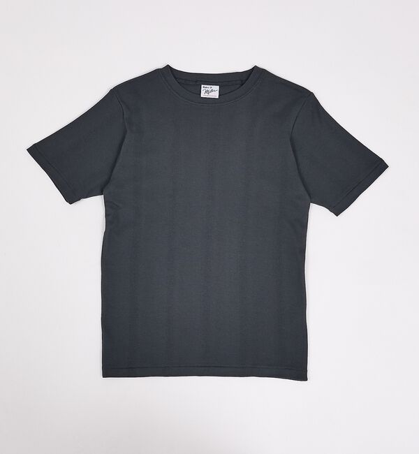 Rouge vif「【Robert P.Miller/ロバートピーミラー】パネルリブクルーネックTシ」|Tシャツ・カットソー|