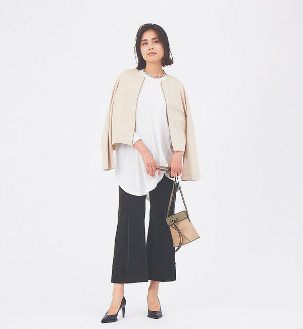 qualite「ポンチフォルムブルゾン」|ブルゾン・スタジャン|