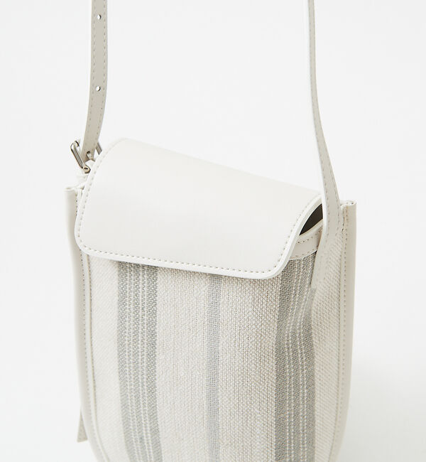 qualite「【dilettante】Stripe Abel ストライプショルダーバッグ」|ショルダー・メッセンジャー|