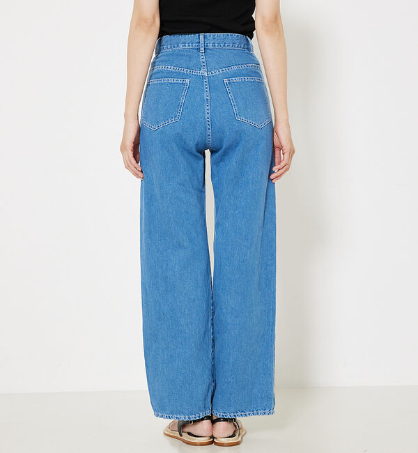 qualite「【セットアップ対応】コットンリネンデニム」|デニム|