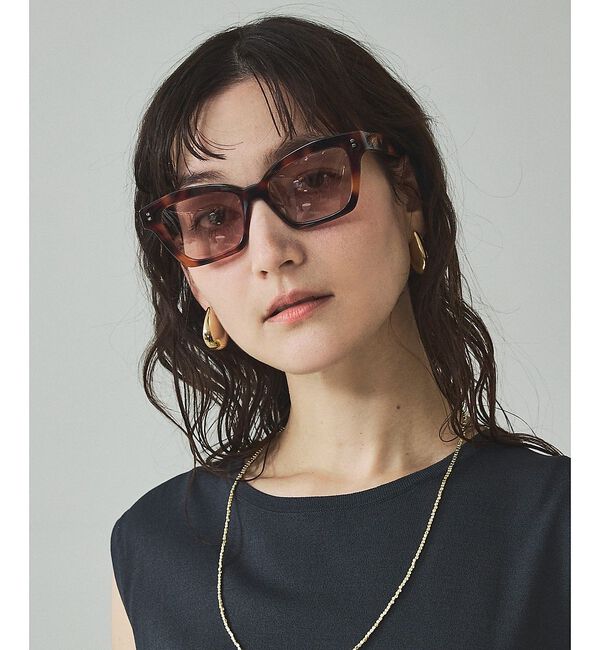 qualite「【世界が認めた鯖江製】UVカットフォックスサングラス」|メガネ|