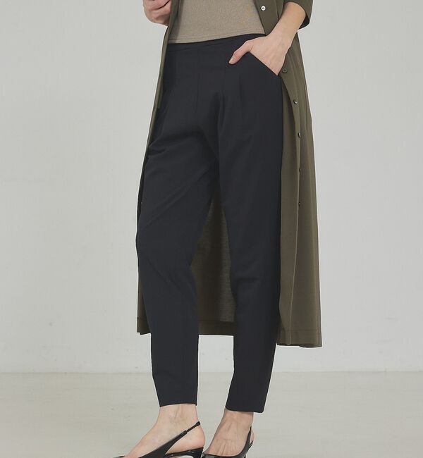 qualite「【大人気パンツが今年も登場！新色追加】2WAYストレッチタックパンツ」|その他|