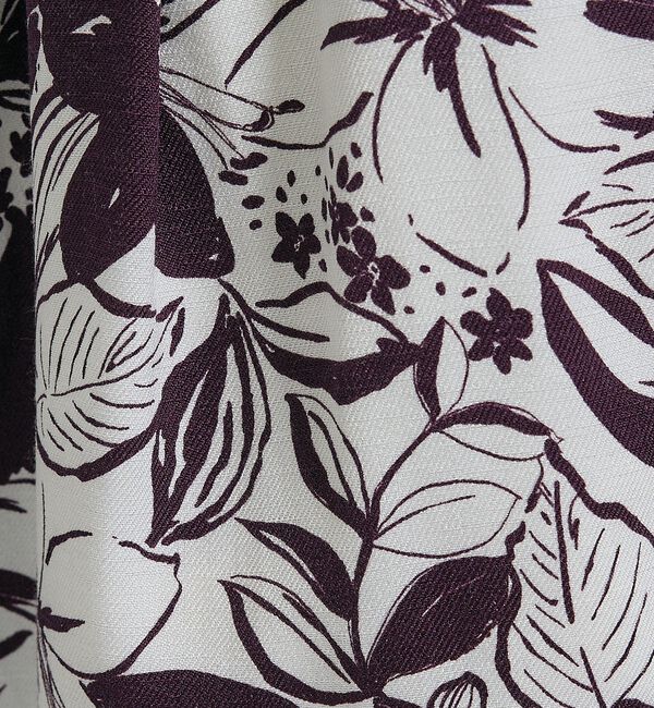 qualite「【大人のための柄パンツ】ボタニカルプリントパンツ」|その他|