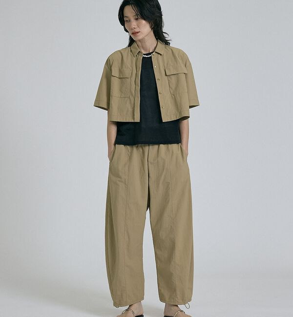 qualite「シアーノースリーブT【予約】」|キャミソール|