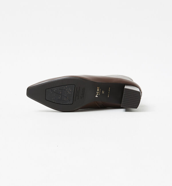 AU BANNISTER「【最高ブーツ/ニューヨーク】スクエアトゥブーツ」|ショートブーツ|