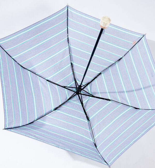 LOWELL things「ビコーズ/シャンブレボーダー折傘」|傘|