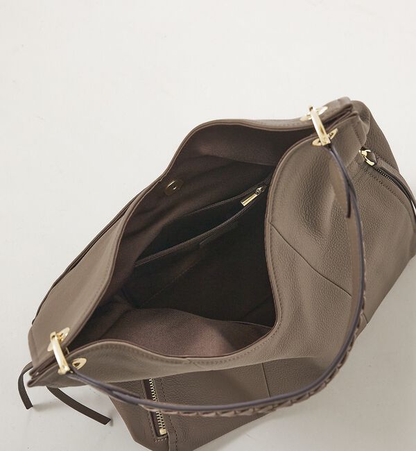 LOWELL things「【再入荷】Valley/かがりレザーワンショルダー」|ショルダー・メッセンジャー|