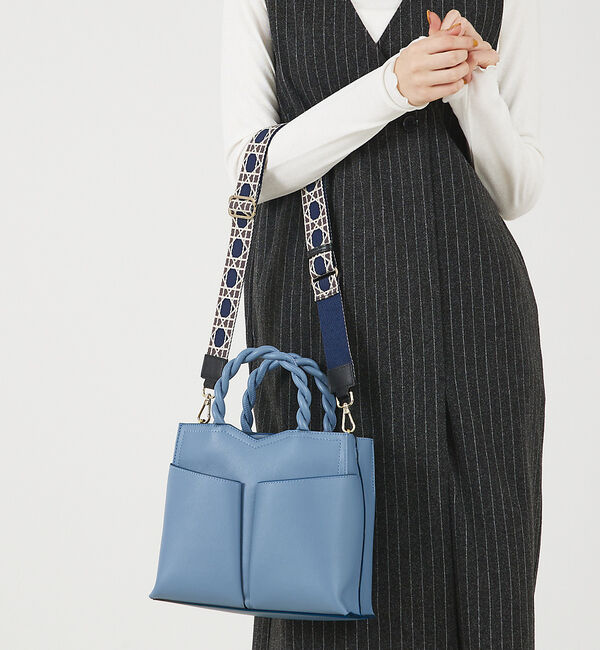 LOWELL things「TWISTE/ダブルポケット2WAYトート M」|ショルダー・メッセンジャー|