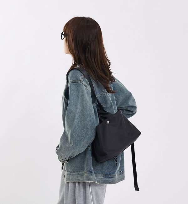 LOWELL things「【再入荷】オシゴト/巾着ショルダーバッグ【推し活】」|ショルダー・メッセンジャー|