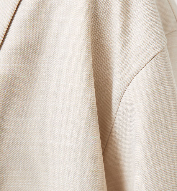 abahouse mavie「【LEE掲載・セットアップ対応】メランジ調ダブルジャケット/リネンライクジャケッ」|テーラードジャケット|