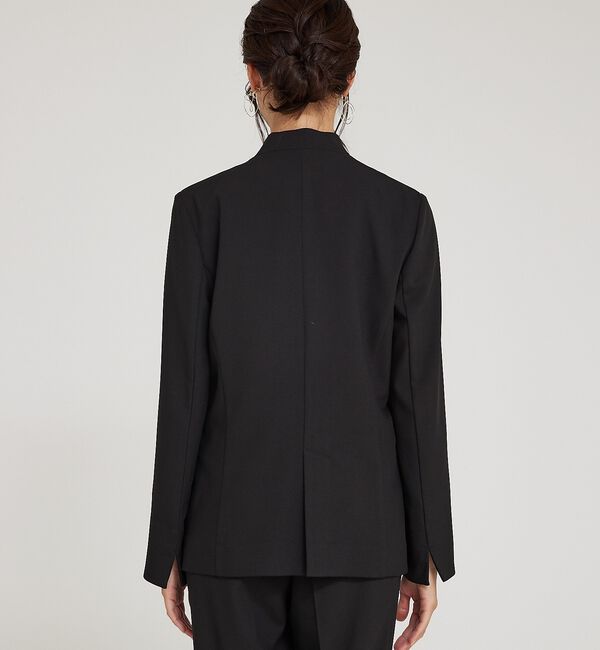 abahouse mavie「【WEB Domani掲載】【エニデイカセット】ノーカラージャケット」|ノーカラージャケット|