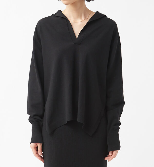 The Store by C' 「【COCUCA】スキッパープルオーバー」|ニット・セーター|