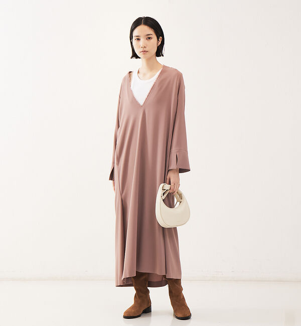 The Store by C' 「【COCUCA】バックサテンドレス」|ワンピース|