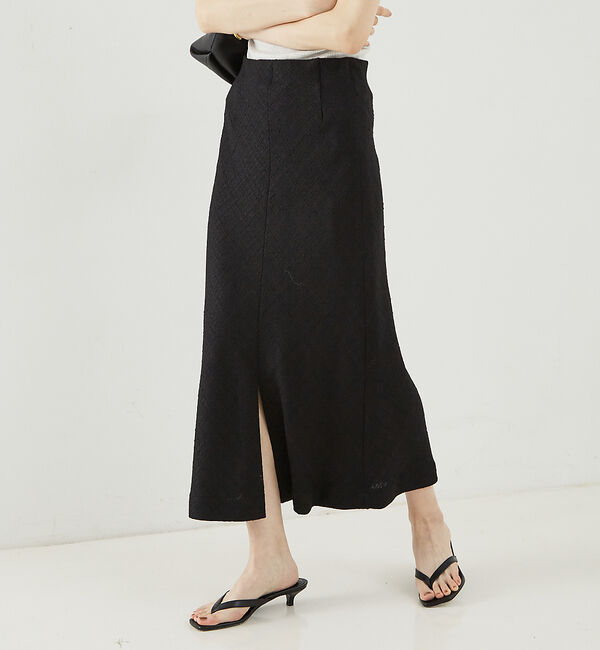 The Store by C' 「【COCUCA】ツィードバイヤススカート」|スカート|